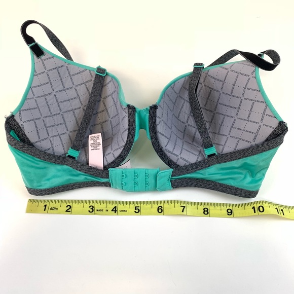 Victoria’s Secret 32D Uplift Semi Demi Green Gray - Picture 8 of 8
